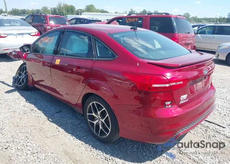2015 Ford Focus Se из США, поврежденный, VIN 1FADP3F25FL373913